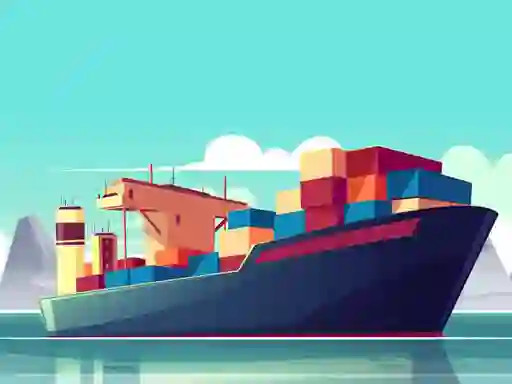 Logħba Cargo Ships Jigsaw onlajn
