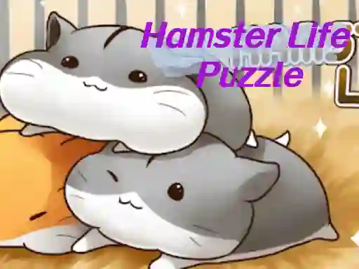 Logħba Hamster Life Puzzle onlajn
