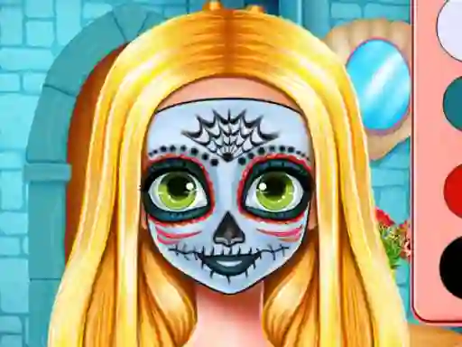 Logħba Sister's Halloween Face Paint onlajn