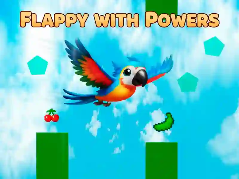Logħba Flappy with Powers onlajn