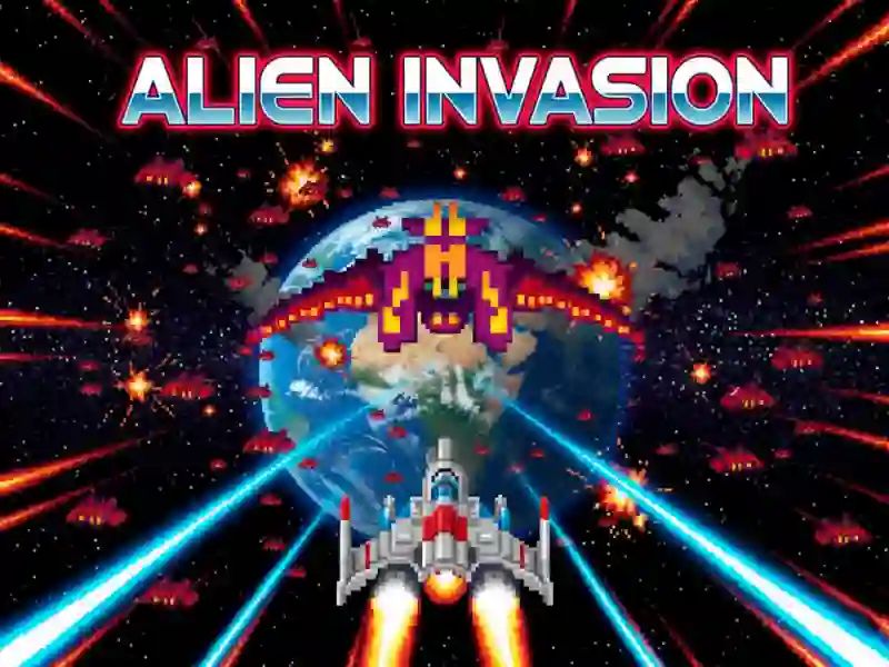 Logħba Alien Invasion onlajn