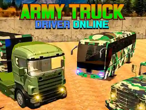 Logħba Army Truck Driver Online onlajn