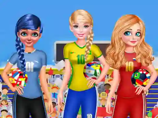 Logħba BFF Princess Vote For  FIFA 2018 Quarter Finals onlajn