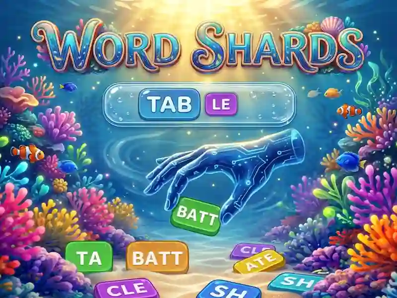 Logħba Word Shards onlajn