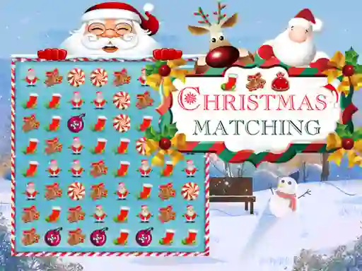 Logħba Christmas Matching onlajn