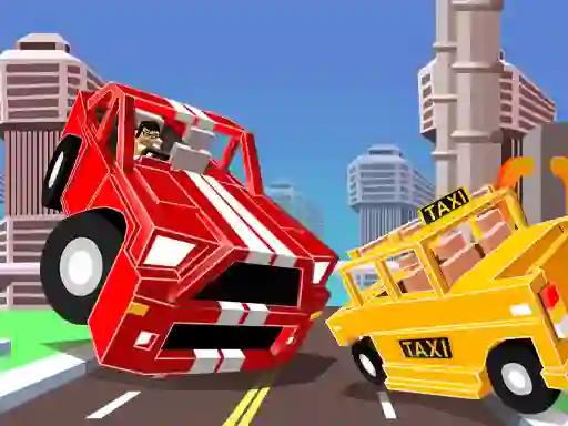 Logħba Pixel Crash 3d onlajn