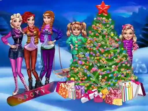 Logħba Princess Christmas Night onlajn