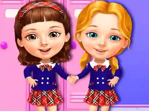 Logħba Sweet Baby Girl Cleanup Messy School onlajn