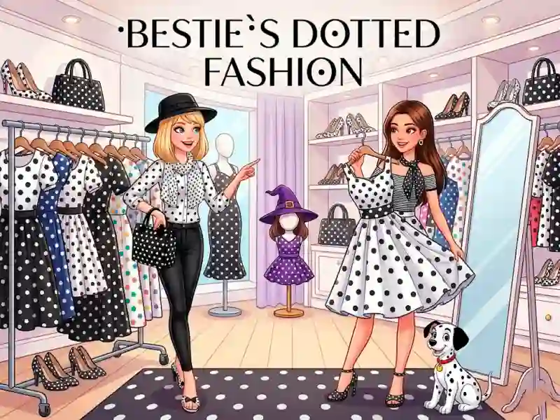 Logħba Bestie`s Dotted Fashion onlajn