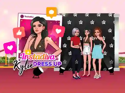 Logħba Instadiva Kylie Dress Up onlajn