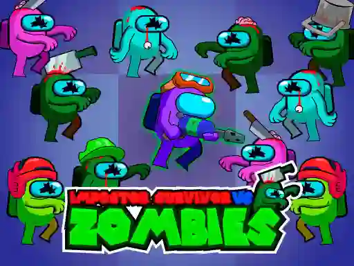 Logħba Impostor Survivor vs Zombies onlajn