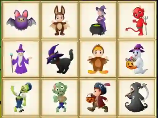 Logħba Halloween Board Puzzles onlajn