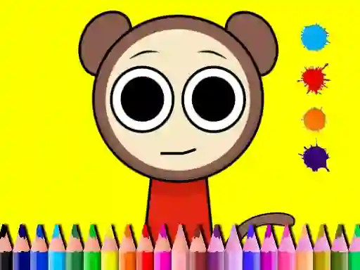 Logħba Sprunki Valentine Coloring book onlajn