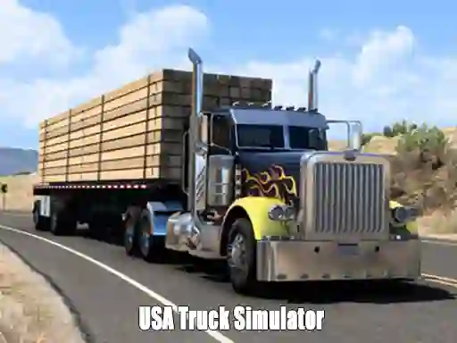 Logħba USA Truck Simulator 2024 onlajn