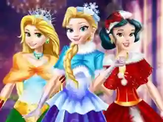 Logħba Princess Christmas At The Castle onlajn
