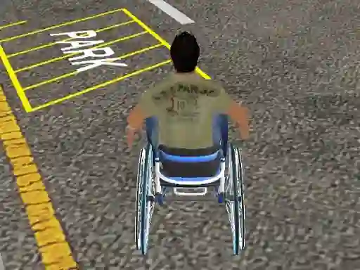 Logħba Wheel Chair Driving Simulator onlajn