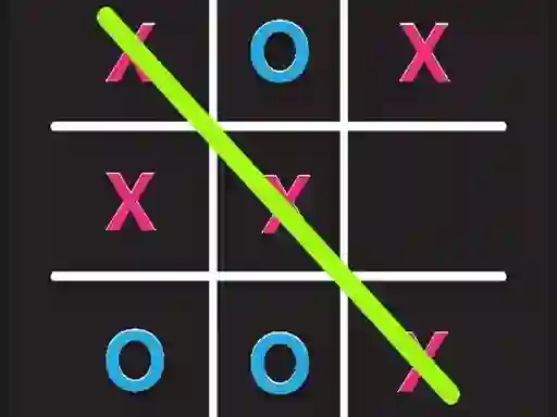 Logħba Tic Tac Toe onlajn