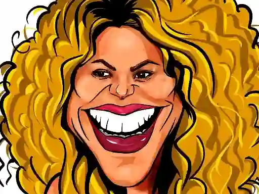 Logħba Shakira Funny Face onlajn