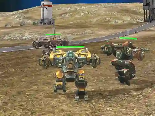 Logħba War Robot Earth Survival onlajn