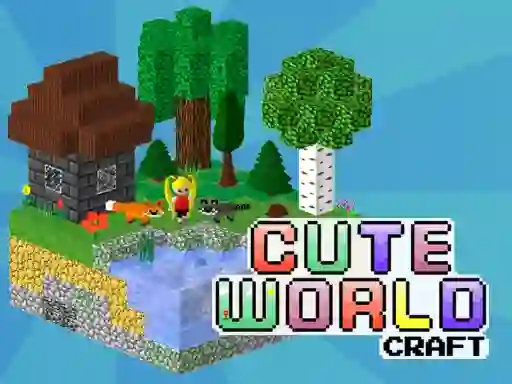 Logħba Cute World Craft onlajn