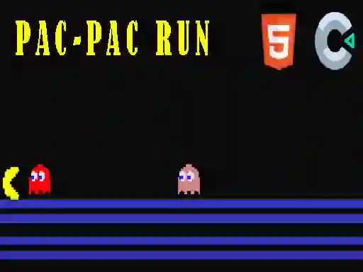 Logħba PAC-PAC RUN onlajn