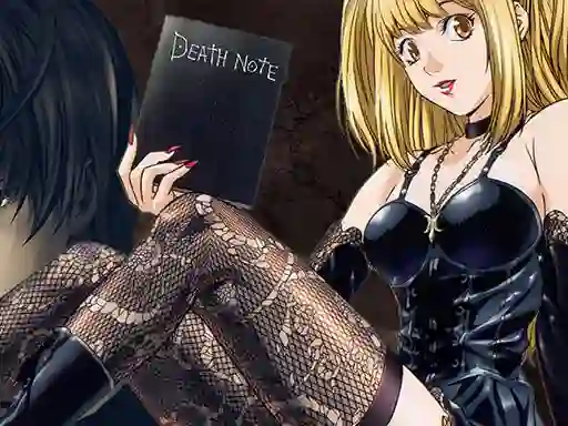 Logħba Death Note Anime Jigsaw Puzzle Collection onlajn