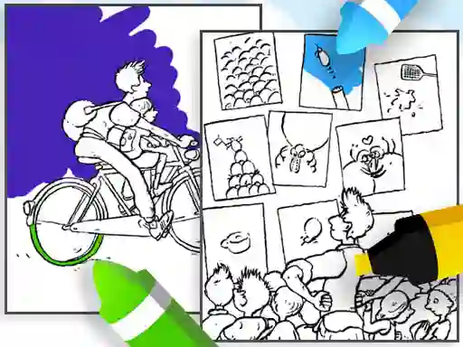 Logħba Coloring Book for Adults onlajn
