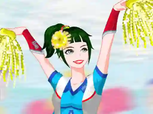 Logħba Cheerleader Dress Up Game onlajn