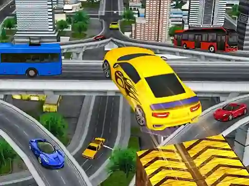 Logħba Crazy Car Impossible Stunt Challenge Game onlajn