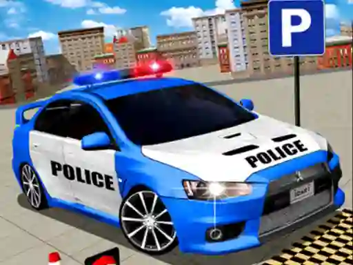 Logħba Modern Police Car Parking 3D onlajn