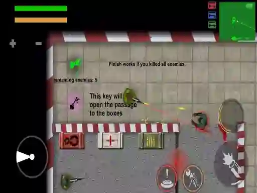 Logħba Zombie War 2D onlajn