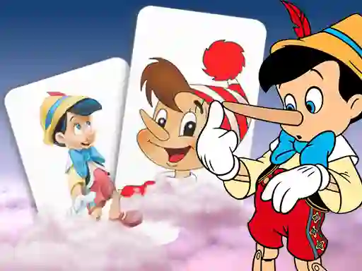 Logħba Pinocchio Memory card Match onlajn