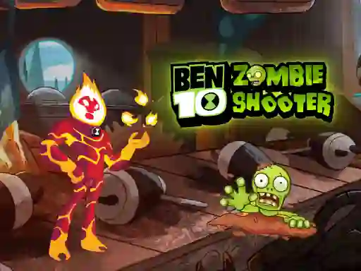 Logħba Ben 10 Zombie Shooter onlajn