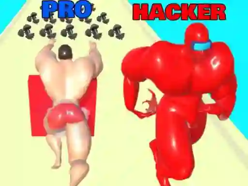Logħba Muscle Runner Rush Race 3D onlajn