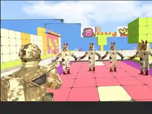 Logħba Zombie Invade onlajn