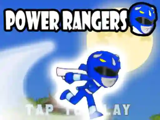 Logħba Blue Ranger High Jump onlajn