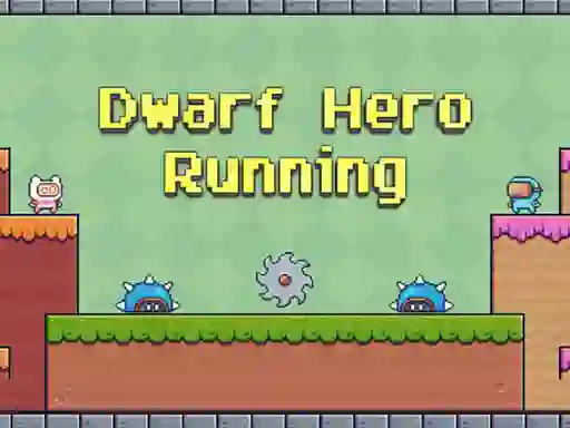 Logħba Dwarf Hero Running onlajn