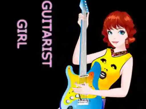 Logħba Guitarist Girl onlajn