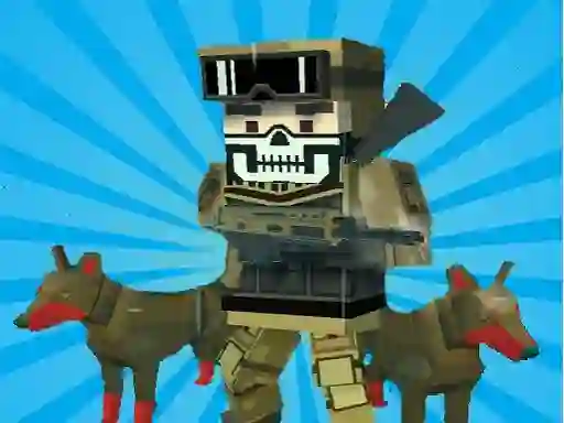 Logħba Pixel Guns Apocalypse 3 onlajn