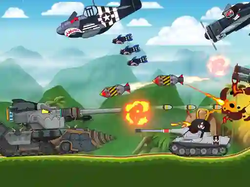 Logħba Tank Battle Tank War onlajn