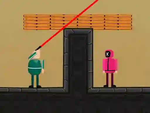 Logħba Squid Game Bullet 2D onlajn