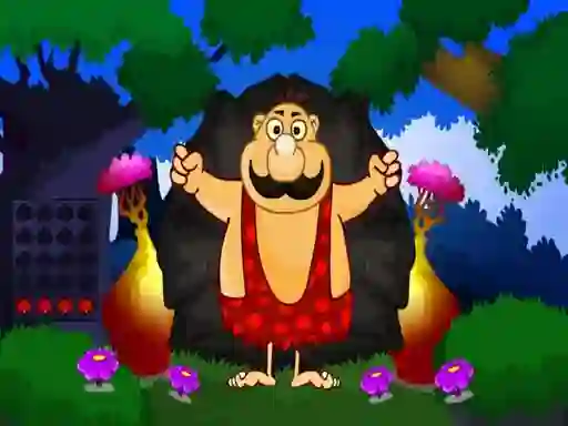 Logħba Caveman Forest Escape onlajn