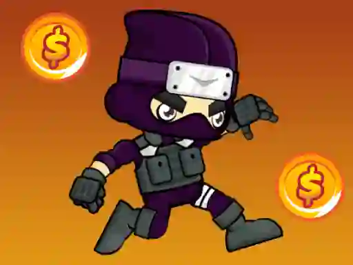 Logħba Ninja Escape 2D onlajn