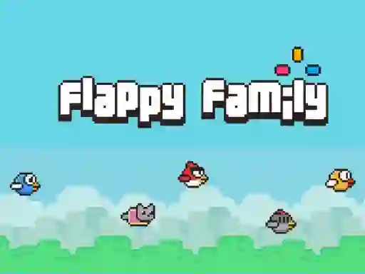 Logħba Flappy Family onlajn