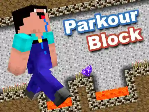 Logħba Parkour Block onlajn