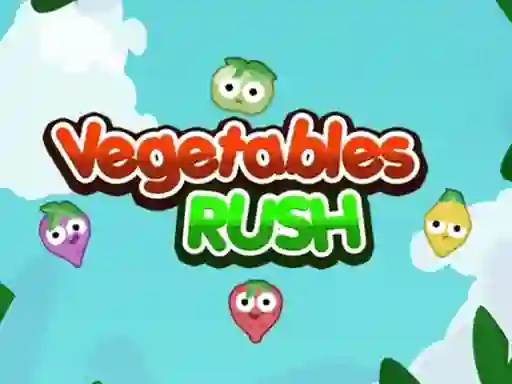 Logħba Vegetables Rush onlajn