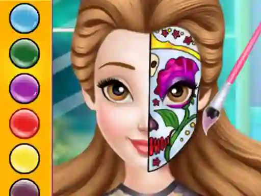 Logħba Princess Face Painting Trend onlajn