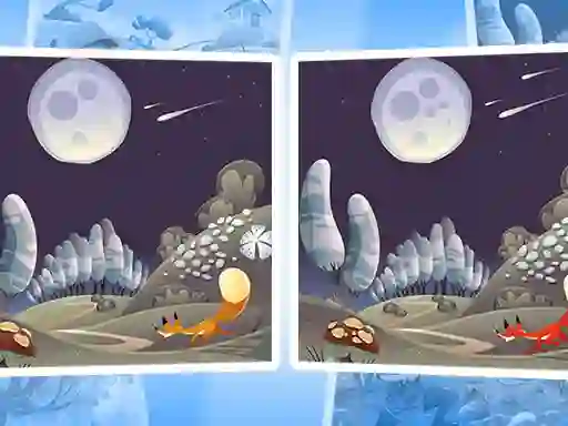 Logħba Find Seven Differences onlajn