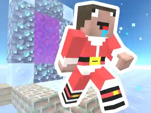 Logħba Noob Steve Christmas onlajn