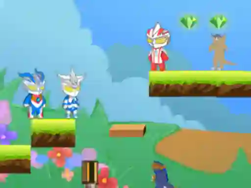 Logħba Ultraman Monster Island Adventure 2 onlajn